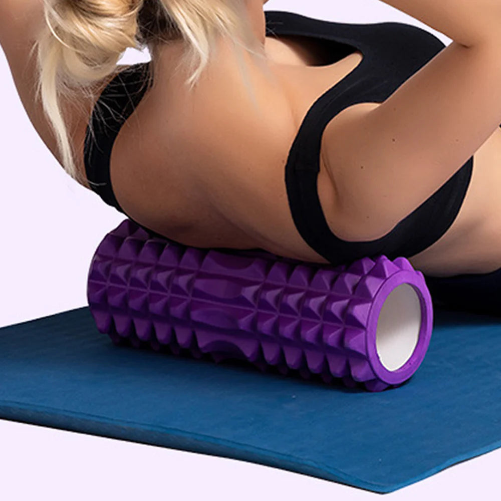 Rouleau de massage en mousse 26 cm Lumora – mobilité et récupération