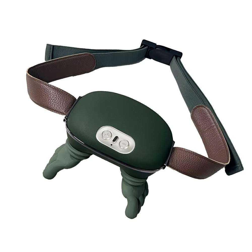 Masseur cervical 4D sans fil Lumora – modèle argenté