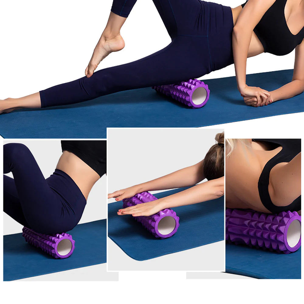 Foam roller Lumora compact pour mobilité et récupération