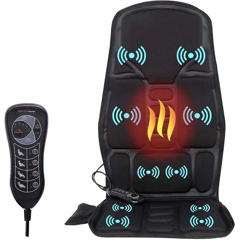 Coussin de Siège Massant Rechargeable – 8 Intensités