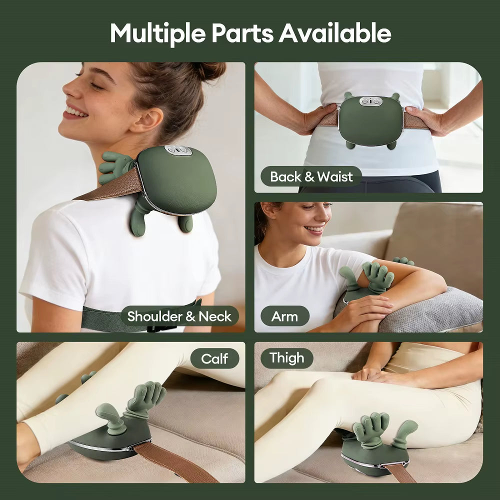 Têtes de massage 4D pour la nuque et les trapèzes