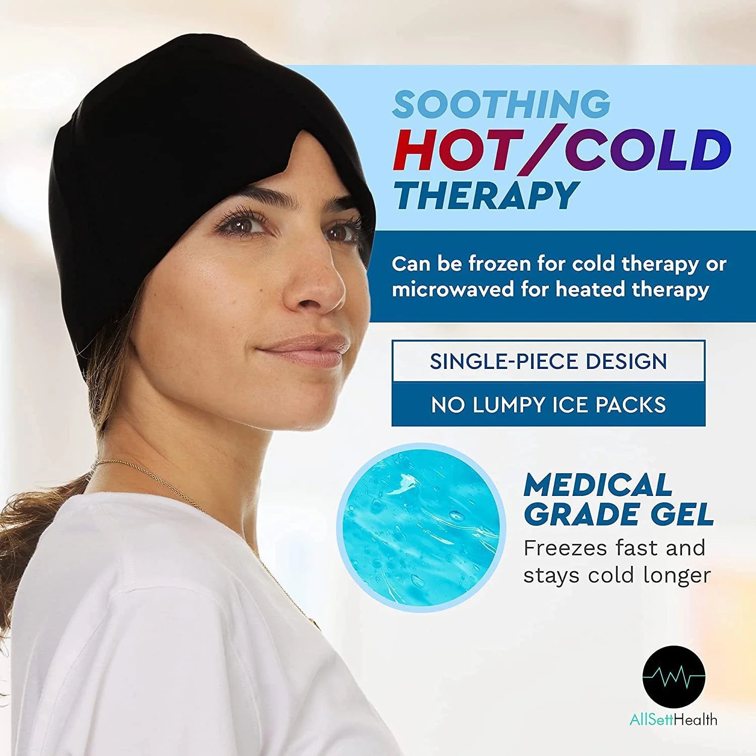Bonnet Gel Chaud-Froid – Pause Relaxante 360°
