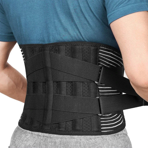 Ceinture lombaire Lumora réglable en tissu respirant – vue principale