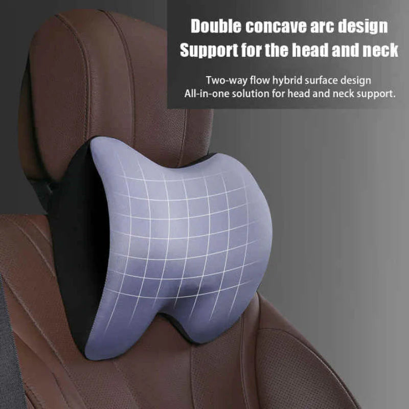 Coussin lombaire à mémoire de forme avec sangle réglable