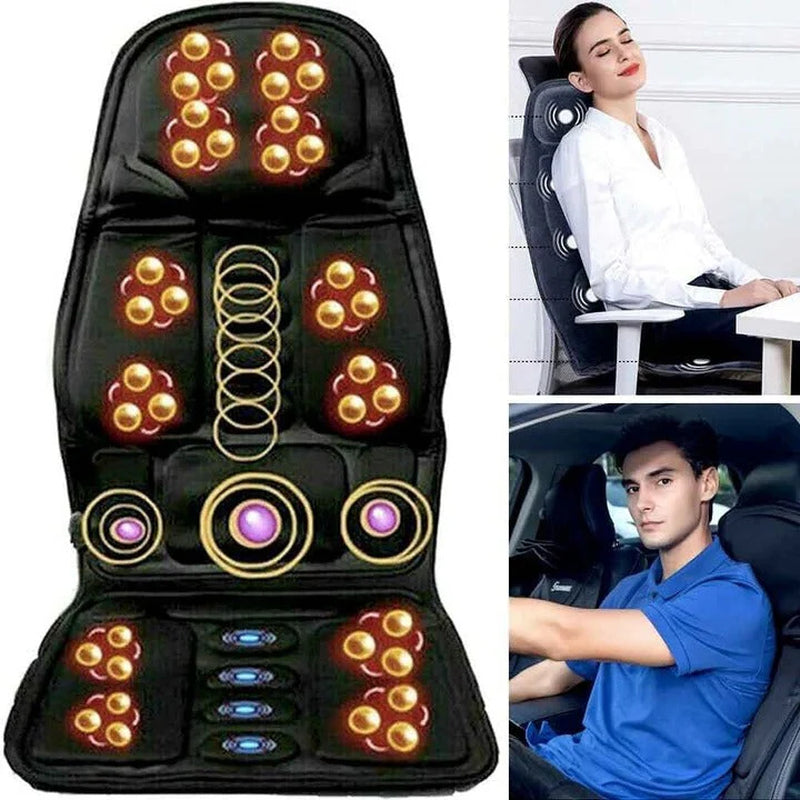 Coussin de Siège Massant Rechargeable – 8 Intensités