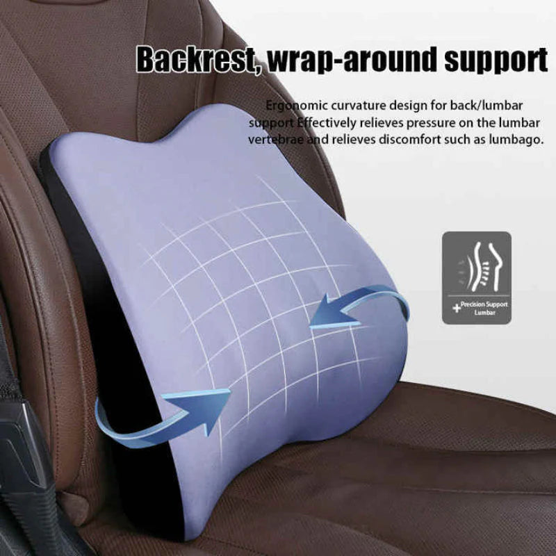 Appui-nuque à mémoire de forme pour siège et chaise de bureau