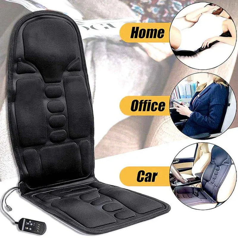 Coussin de Siège Massant Rechargeable – 8 Intensités