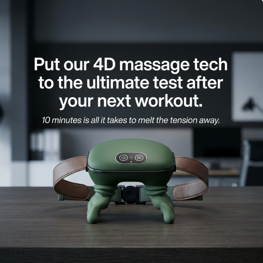 Masseur 4D Lumora – technologie de massage après l'entraînement