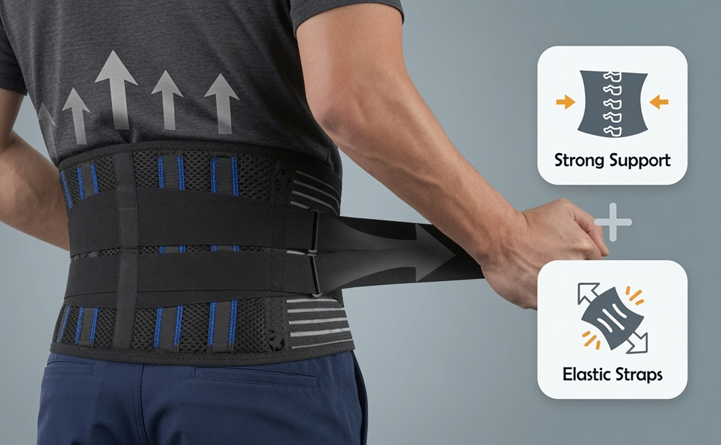 Guide de réglage de la ceinture lombaire Lumora