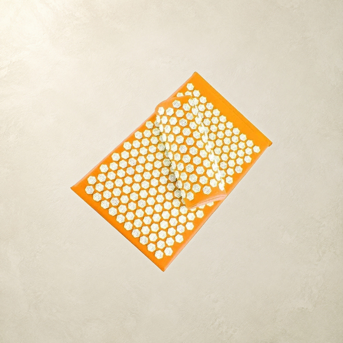 Tapis et coussin d’acupression Orange sur fond Lumora